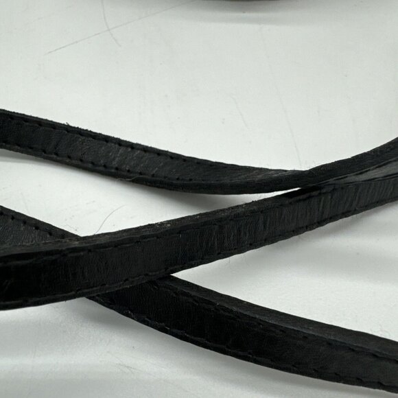 Woven Round Rattan Bag Wicker Straw Purse Crossbody Brown Tropical Boho - Picture 7 of 16